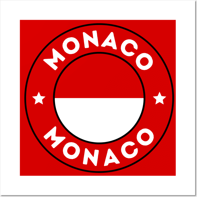 Monaco Wall Art by footballomatic